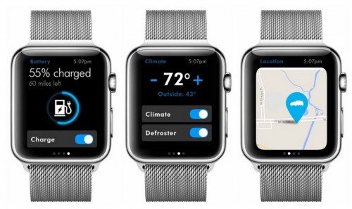 Application Volkswagen Apple Watch