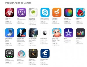 popular applications