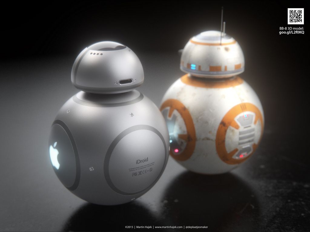 iDroid Star Wars Apple concept - iDevice.ro