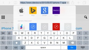iOS 8 SwipeSelect keyboard - iDevice.ro