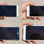 test ekranu wyświetlacza obrazu na zewnątrz iPhone 6 vs Galaxy S6 vs One M9 vs Galaxy Note 6 1