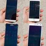 test ecran afisare imagini aer liber iPhone 6 vs Galaxy S6 vs One M9 vs Galaxy Note 6