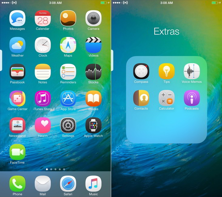 Ace iOS 9-Theme