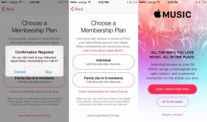 Activation d'Apple Music Roumanie