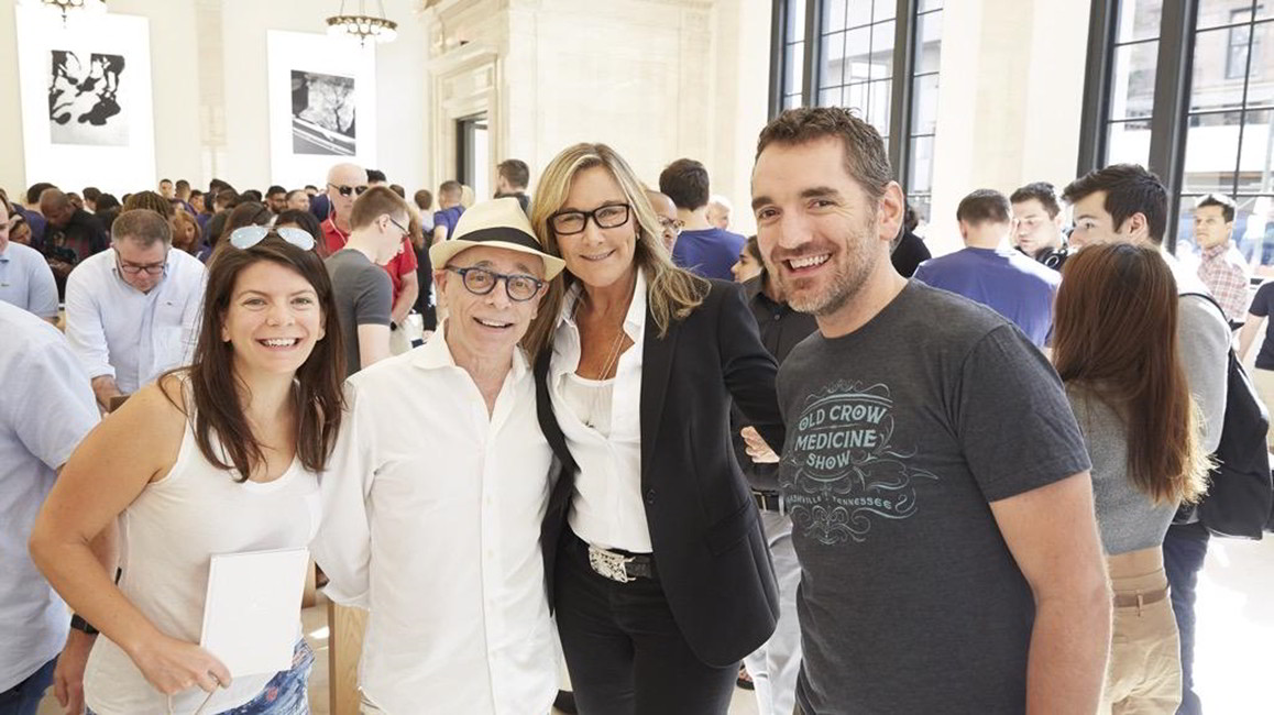 Angela Ahrendts Apple Store w Nowym Jorku