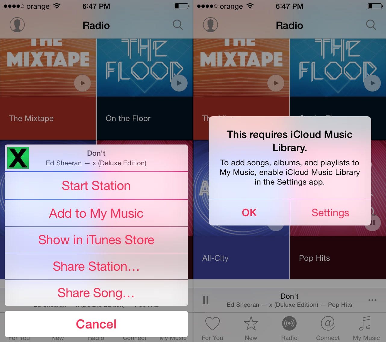 Apple Music ascolta musica offline 1