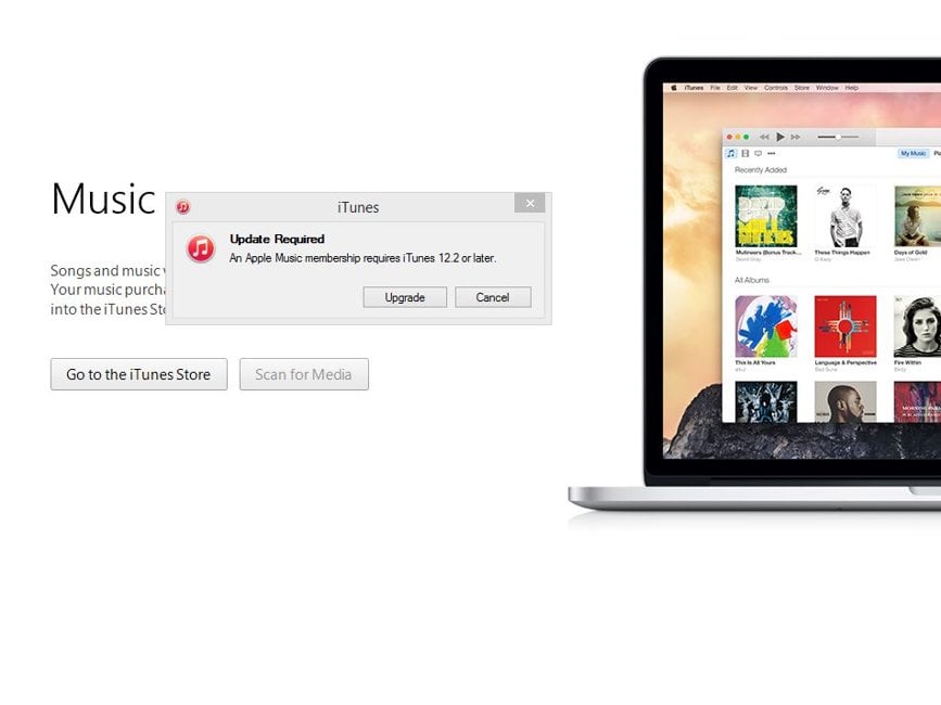 Apple Musique iTunes 12.2