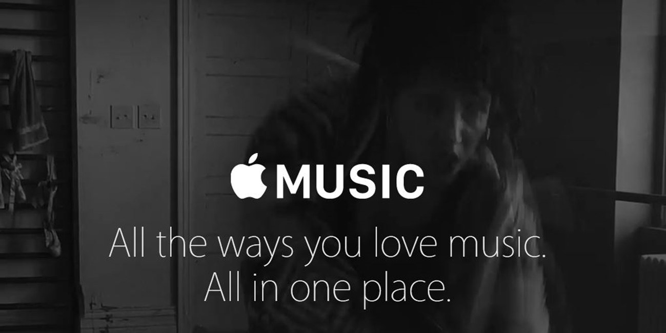 Apple Musicin musiikkihistoria