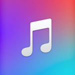Apple Music iPhone-achtergrond