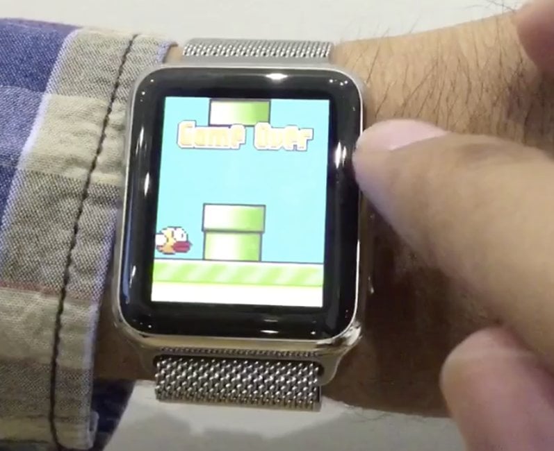 Apple Watch Flappy Oiseau