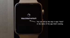 Apple Watch aplicatii native