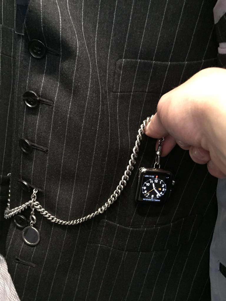 Reloj de bolsillo Apple Watch 1