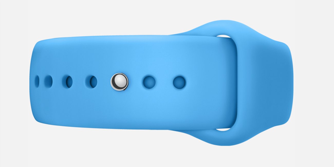 Apple Watch fluoroelastomer bracelet