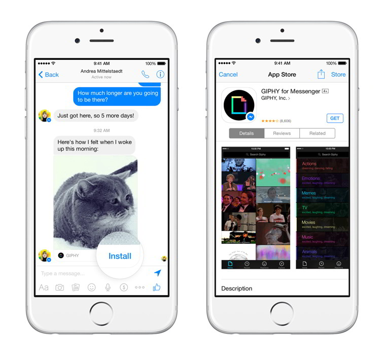 Facebook Messenger 700 millions d'utilisateurs