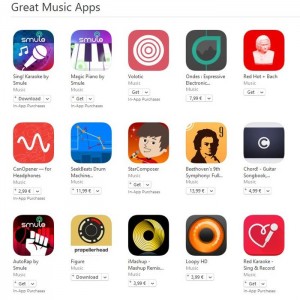 Geweldige muziekapps muziektoepassingen