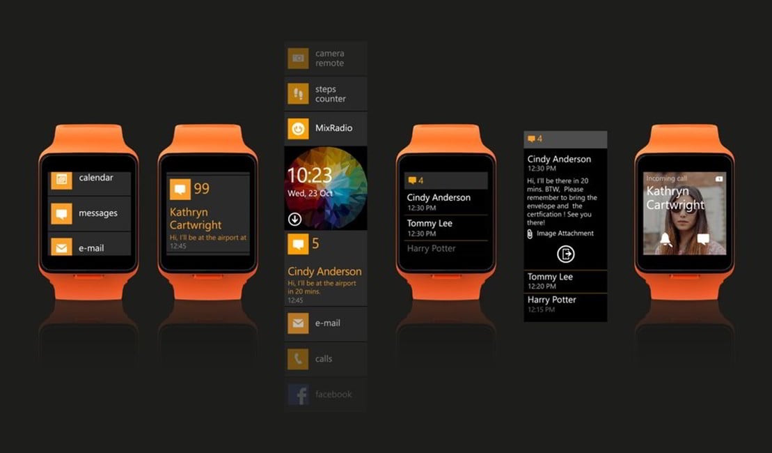 Reloj inteligente Moonraker de Microsoft