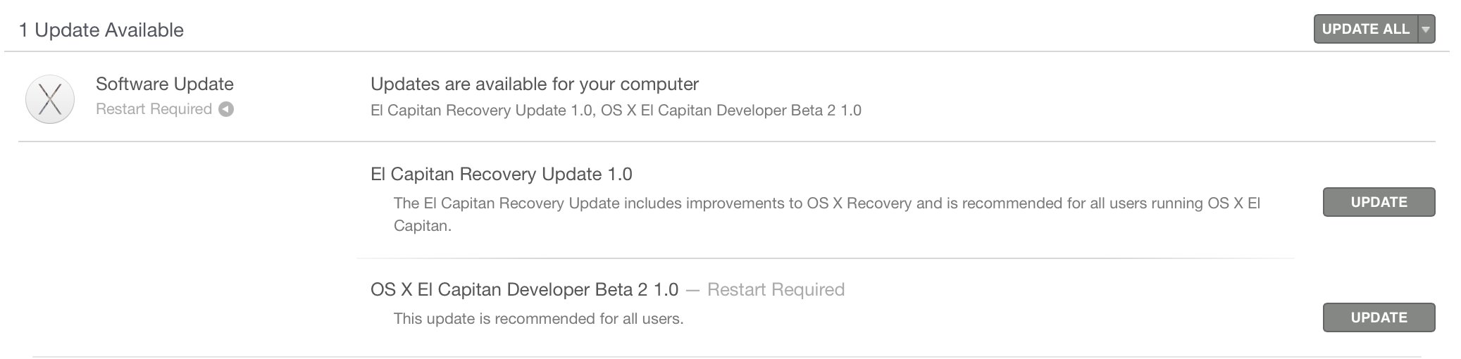 OS X 10.11 El Capitan bèta 2