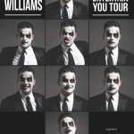 Affiche de concert de Robbie Williams