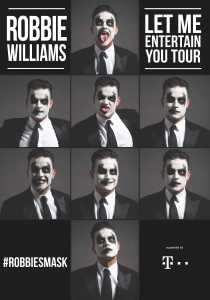Poster Concert Robbie Williams