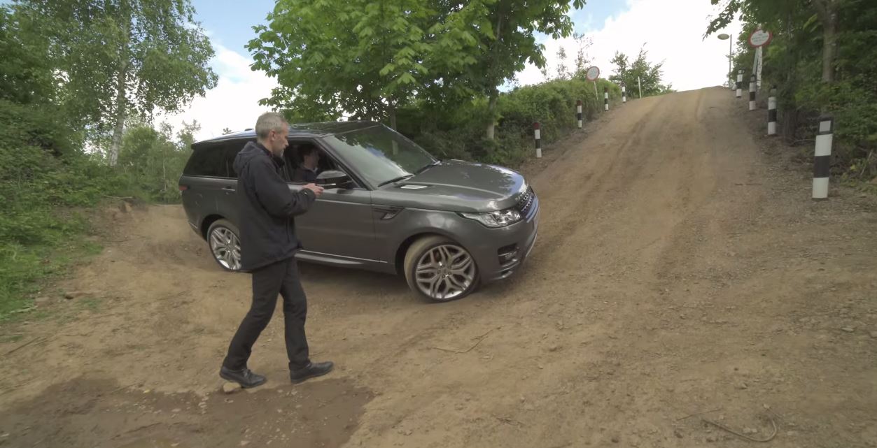 Range Rover controlado por iPhone