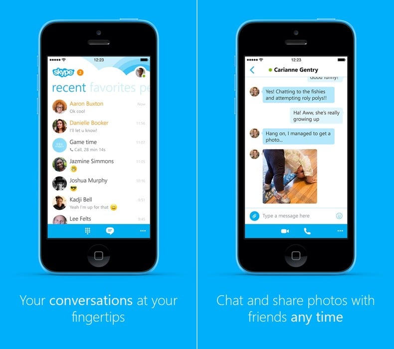 Skype til iPhone