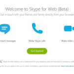 Skype sul web beta Romania
