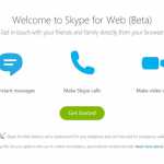 Skype sur le Web bêta Roumanie