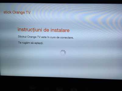 Stick Orange TV-bediening 4