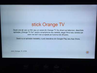 Stick Orange TV-bediening 5