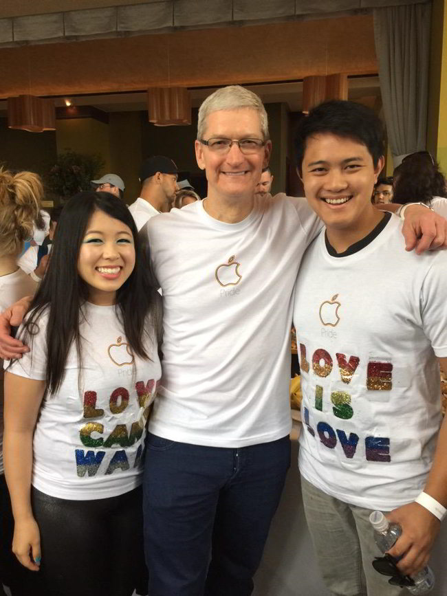 Desfile gay de Tim Cook