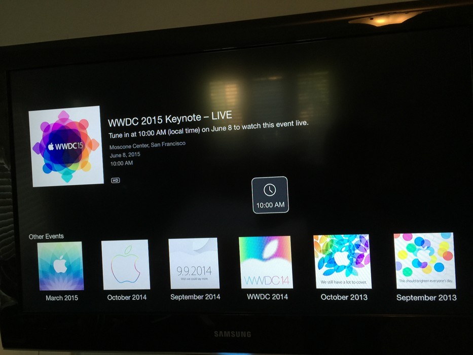 WWDC 2015 live-udsendelse