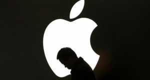 dark apple logo