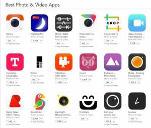 cele mai bune aplicatii foto si video pentru iPhone si iPad