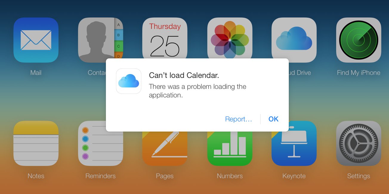 iCloud Calendrier