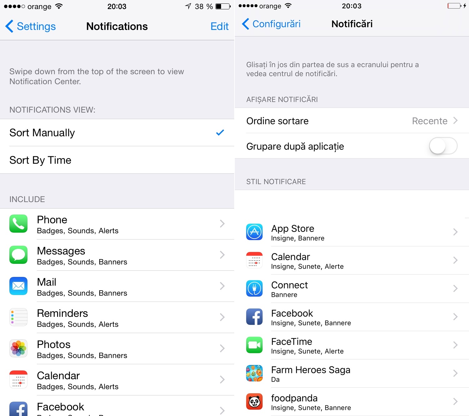 Confronto tra iOS 8.3 e iOS 9 12