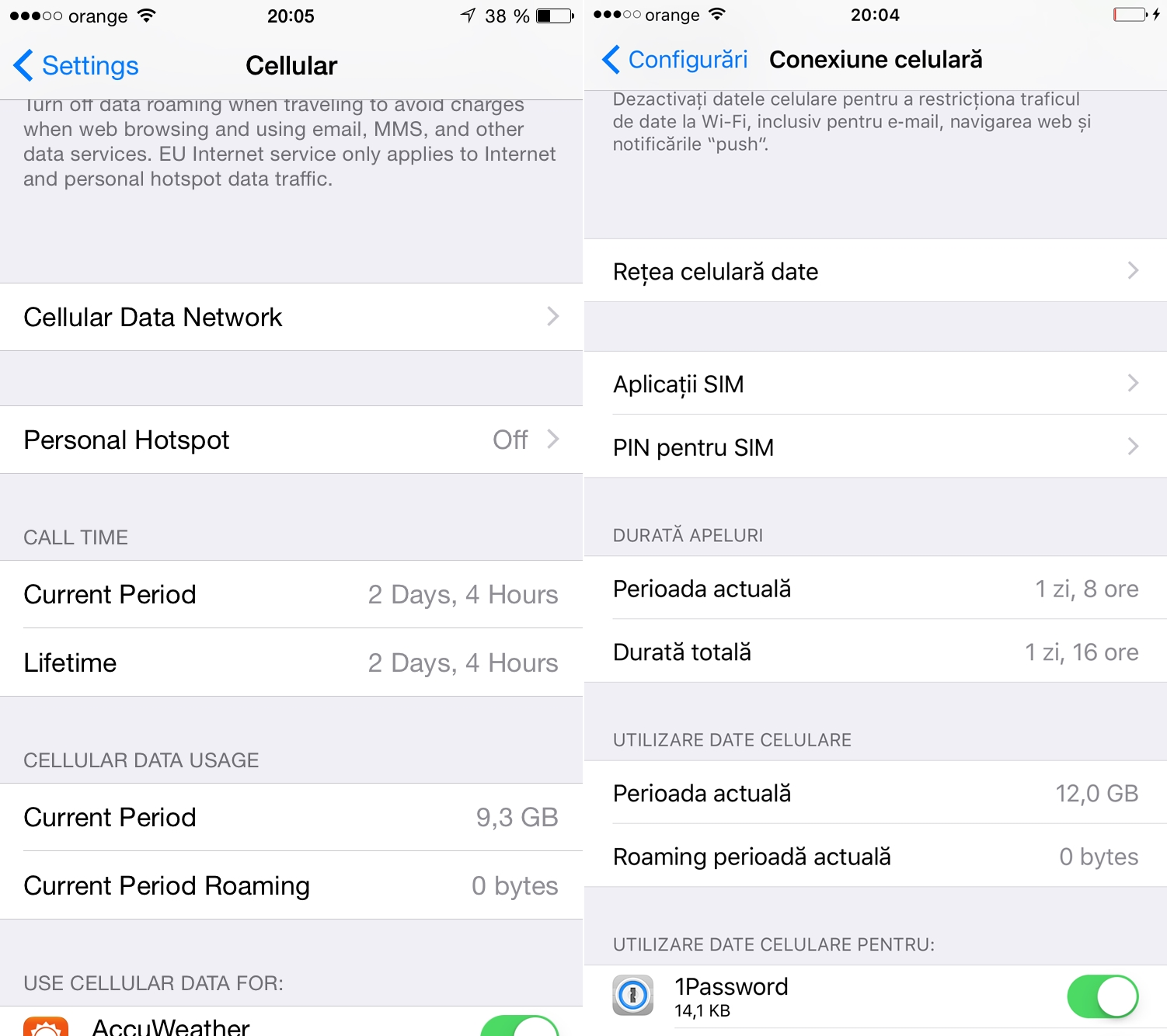 iOS 8.3 vs iOS 9 comparatie 14