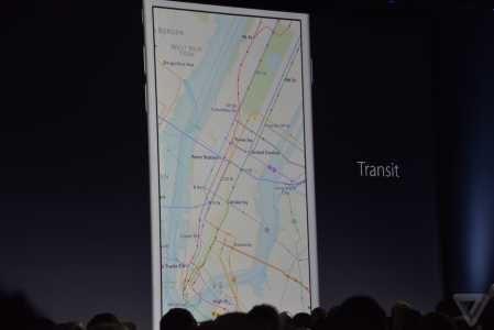 iOS 9 Apple Mappe Trasporti