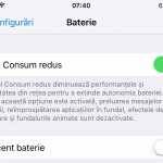iOS 9 Consum Redus