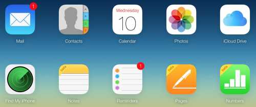 iOS 9 Notite iCloud