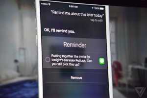 iOS 9 Siri apel urgenta