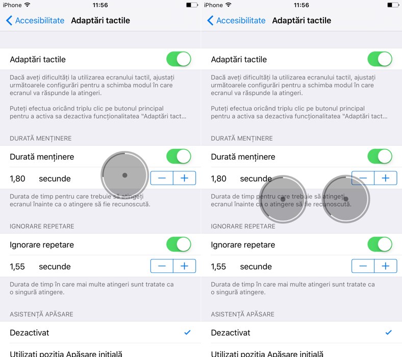 Adaptations tactiles iOS 9 2