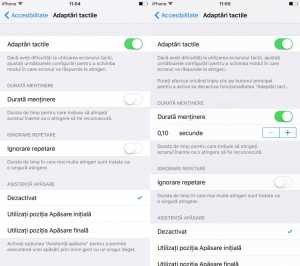 Adattamenti touch di iOS 9