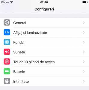 Autonomia bateriei iOS 9