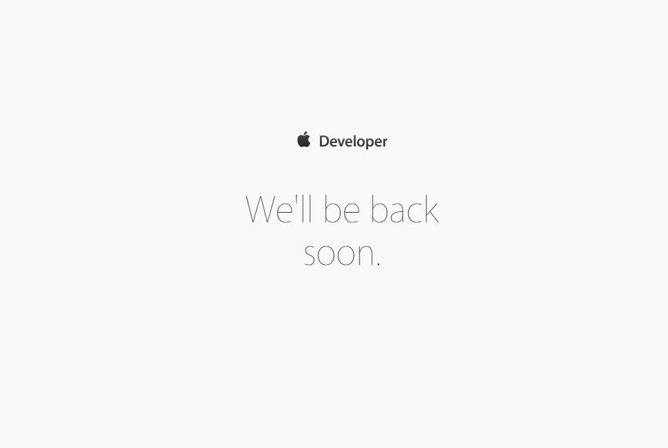 iOS 9 beta 1 portal closed