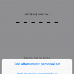 iOS 9 -lukkokoodi 6 numeroa 1