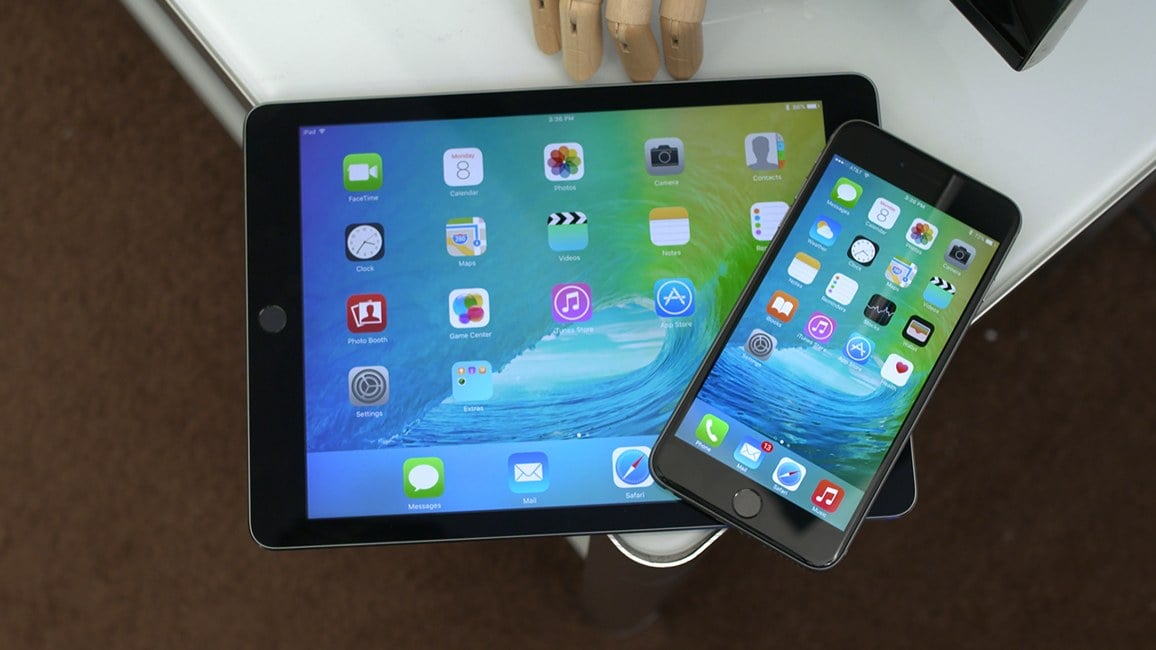 iOS 9 iPhone og iPad