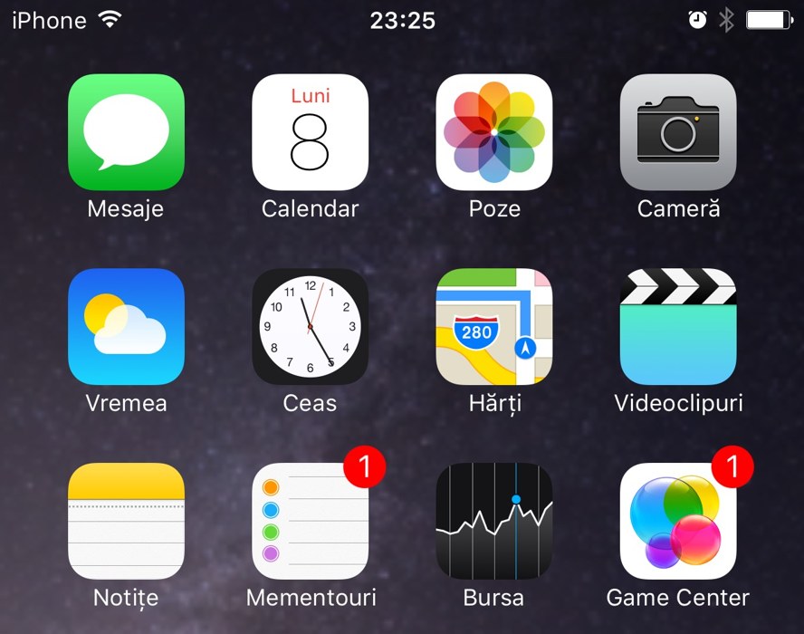 iOS 9 nume operator iPhone iPad