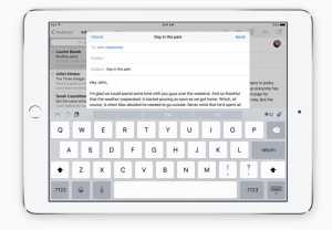 iOS 9 keyboard