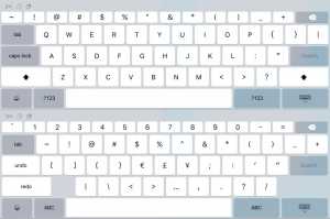 Le clavier iPad iOS 9 confirme l'iPad Pro