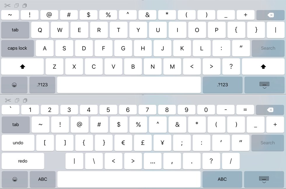 iOS 9 iPad-Tastatur bestätigt iPad Pro